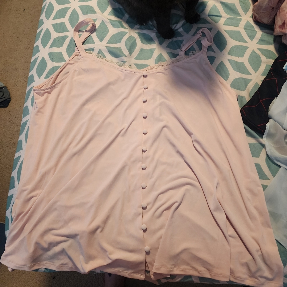 Pink soft cami